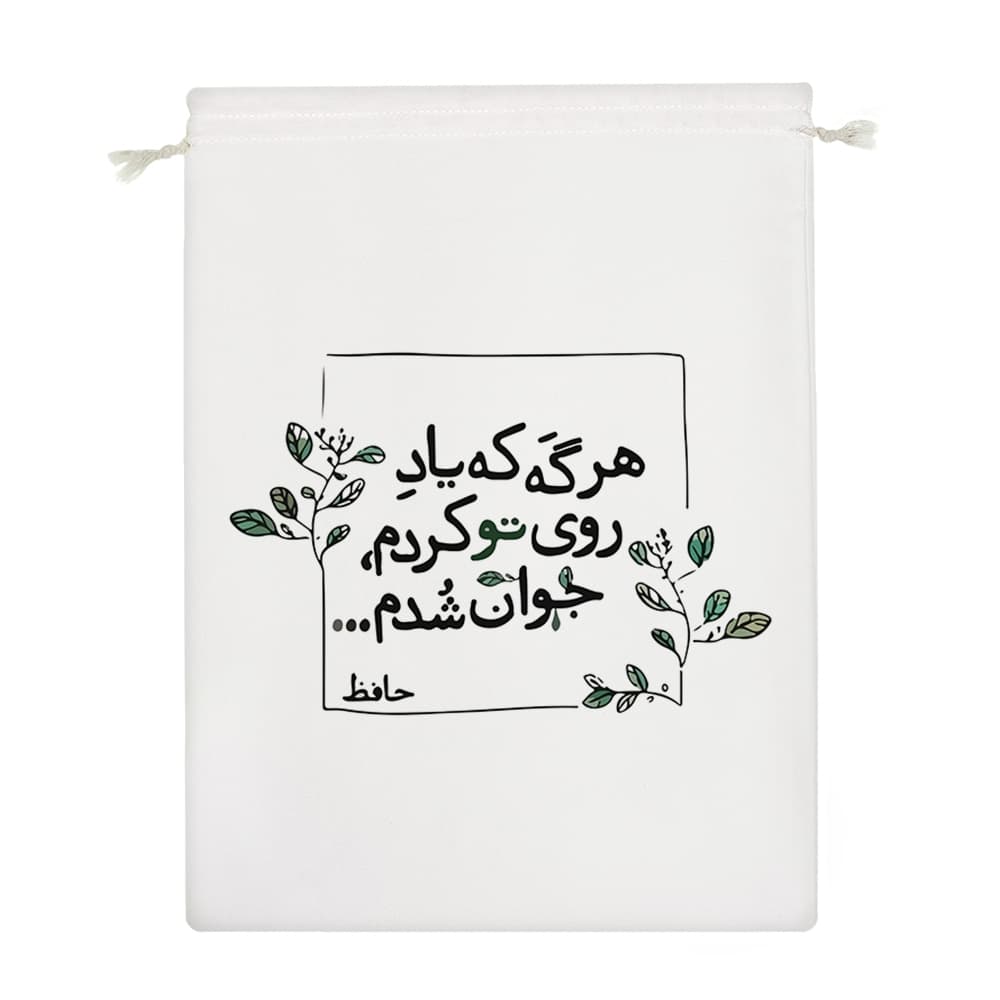کیسه نظم دهنده هرگه که یاد روی تو کردم جوان شدم — تصویر ۴