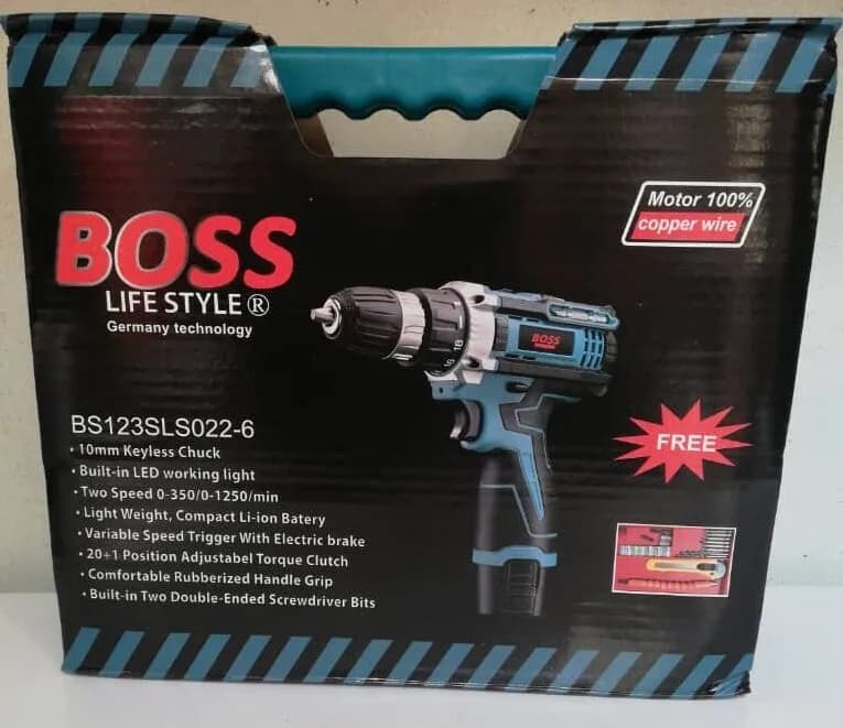 دریل شارژی 18 ولت صنعتی باس مدل BS123SLS022-6 — تصویر ۵
