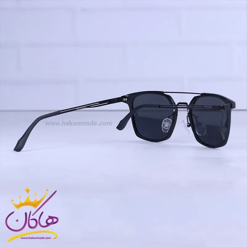 عینک آفتابی مردانه پلیس فریم آلومینیوم مشکی 8639/1 — تصویر ۳