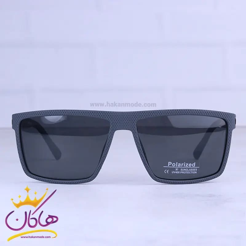 عینک آفتابی مورل مردانه پلاریزه فریم طوسی D2426P/3
