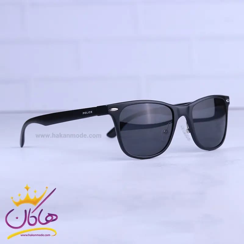 عینک آفتابی پلیس مردانه فریم آلومینیوم مشکی 8559/1 — تصویر ۴