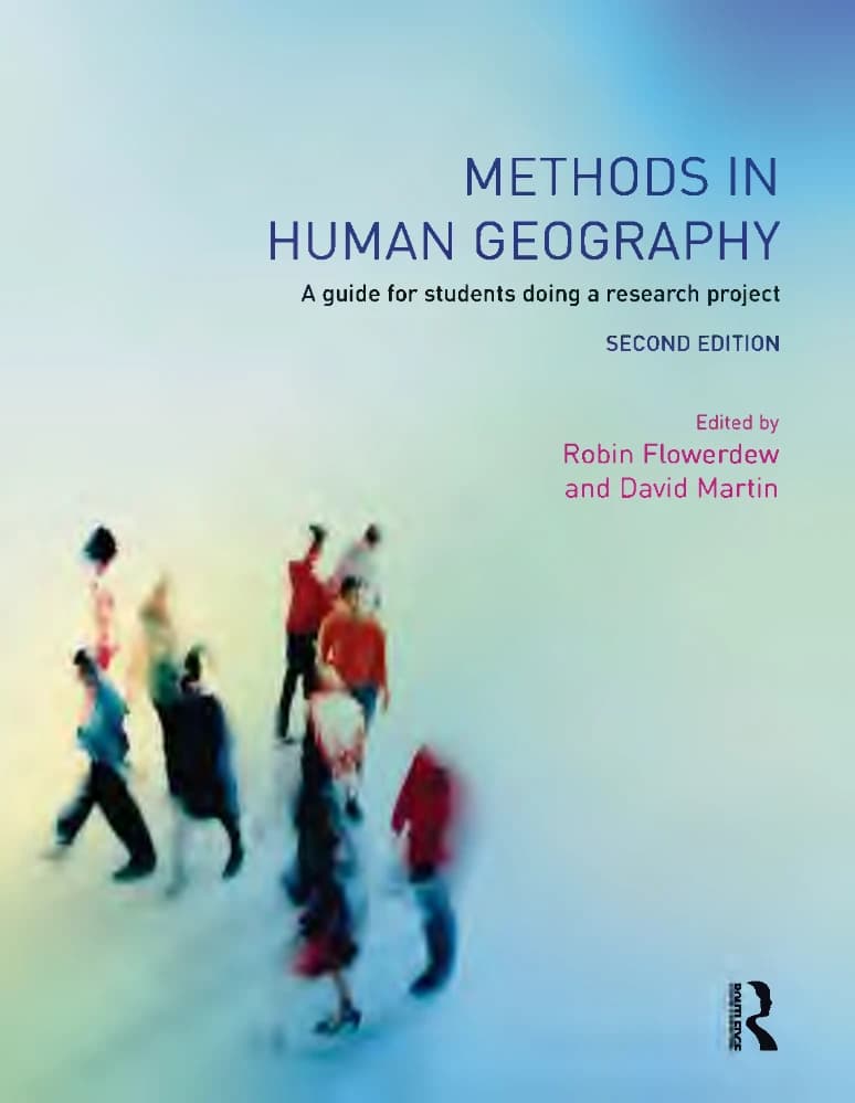 کتاب روش های جغرافیای انسانی (Methods in human geography) نسخه انگلیسی PDF | رابین فلاوردیو