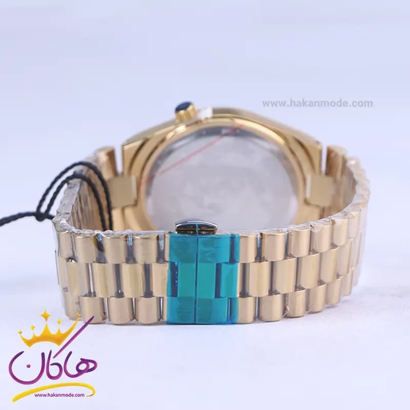 ساعت مچی مردانه سیتیزن فلزی طلایی صفحه مشکی 107334/3 — تصویر ۳