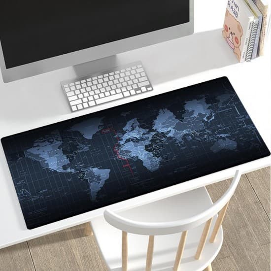 پد موس گیمینگ 80 در 30 ضخامت 3 میلیمتر طرح MAP