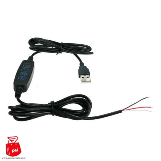 کابل دیمردار USB رینگ لایت