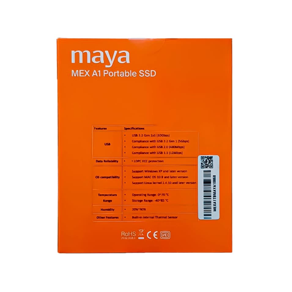 هارد اکسترنال MAYA MEX A1 1T — تصویر ۲