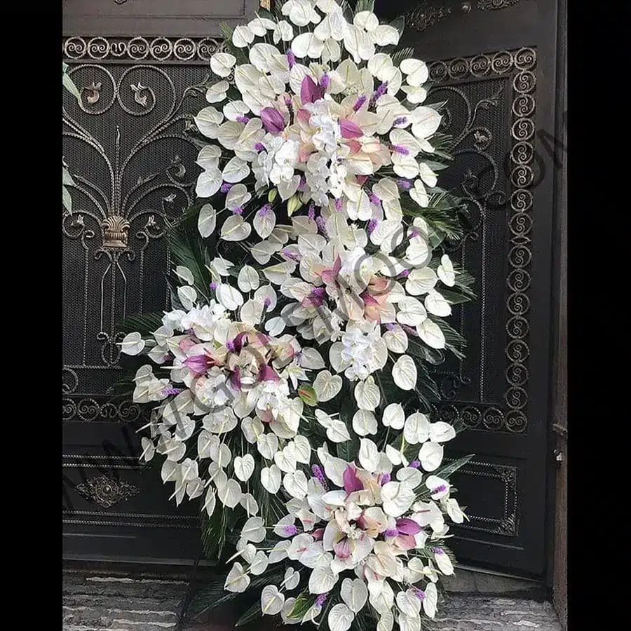تاج گل 4 طبقه پایه دار — تصویر ۲