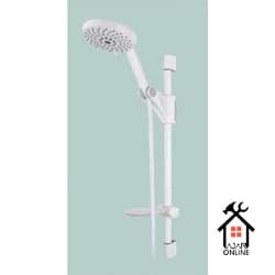 علم دوش یونیکا کژال سفید کروم جزیره