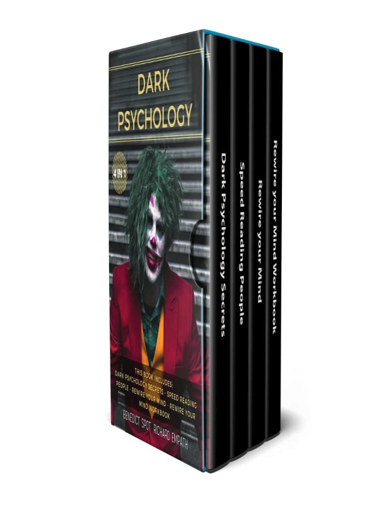 کتاب روانشناسی تاریک ۴ در ۱ (Dark Psychology 4 in 1) نسخه انگلیسی PDF | ریچارد اسپات
