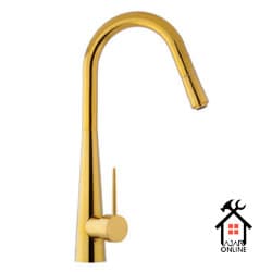 شیر ظرفشویی شاوری سیشل طلایی مات جزیره
