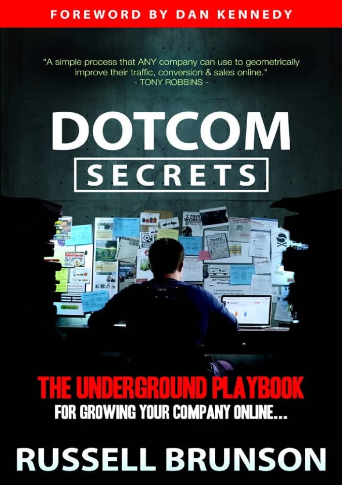 کتاب اسرار دات کام (DotCom Secrets) نسخه انگلیسی PDF | راسل برانسون