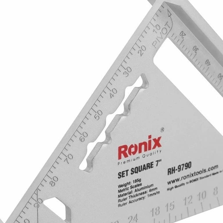 گونیا نجاری 7 اینچ رونیکس مدل RONIX RH-9790 آلومینیومی — تصویر ۲