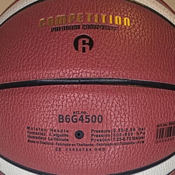 توپ بسکتبال مولتن مدل BG4500 سایز 7 — تصویر ۴