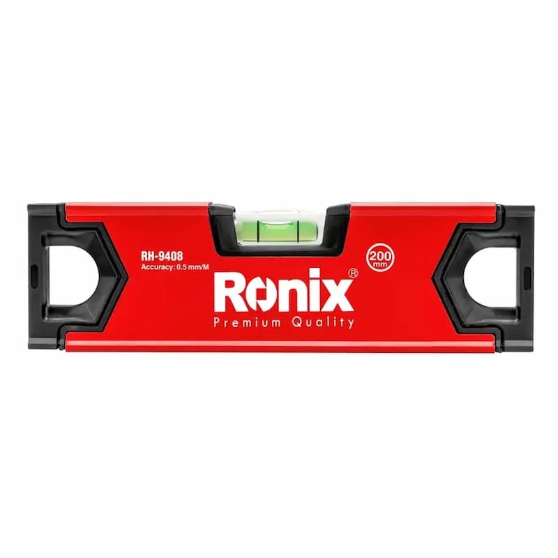 تراز دستی 20 سانتی متری رونیکس مدل RONIX RH-9408 بدنه آلومینیومی