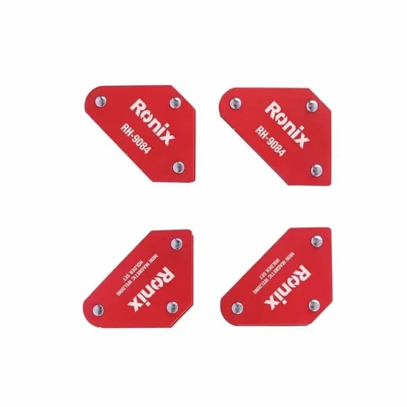 ست گونیا مگنتی جوشکاری رونیکس مدل RONIX RH-9084 مجموعه 4 عددی