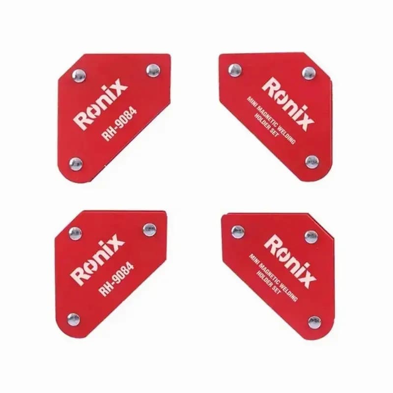 ست گونیا مگنتی جوشکاری رونیکس مدل RONIX RH-9084 مجموعه 4 عددی — تصویر ۲