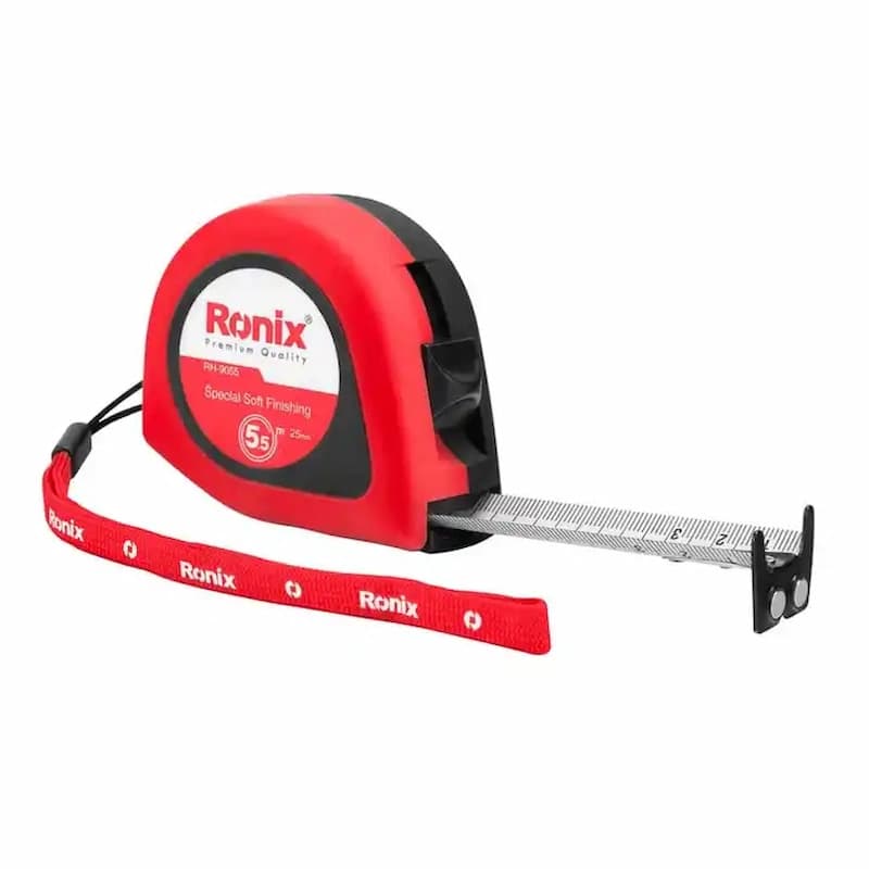 متر 5.5 متری رونیکس مدل RONIX RH-9055 عرض 25 میلی متر مگنتی — تصویر ۲