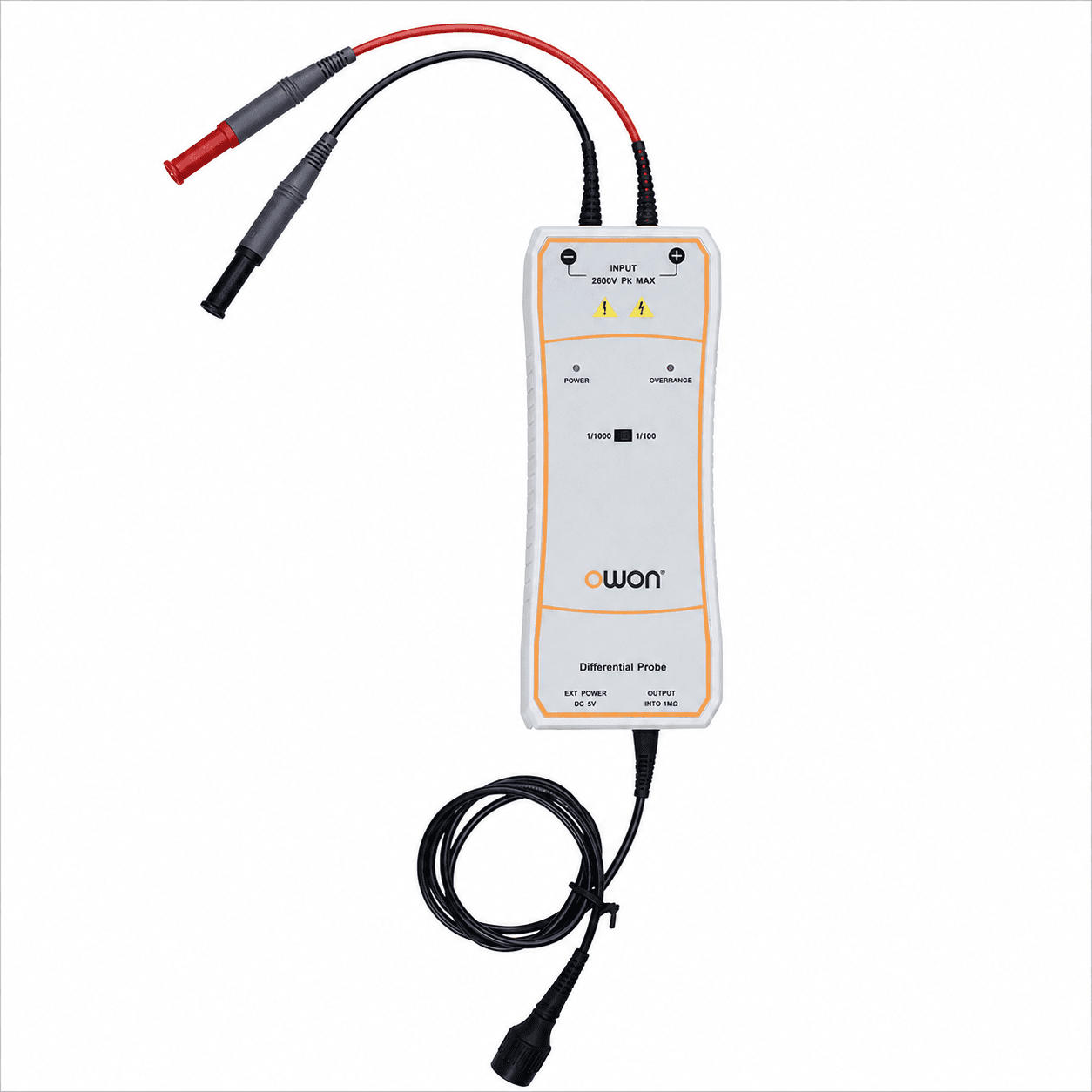 پراب اکتیو دیفرانسیل 2600 ولت اوون مدل OWON OD5026 با پهنای باند 50MHz