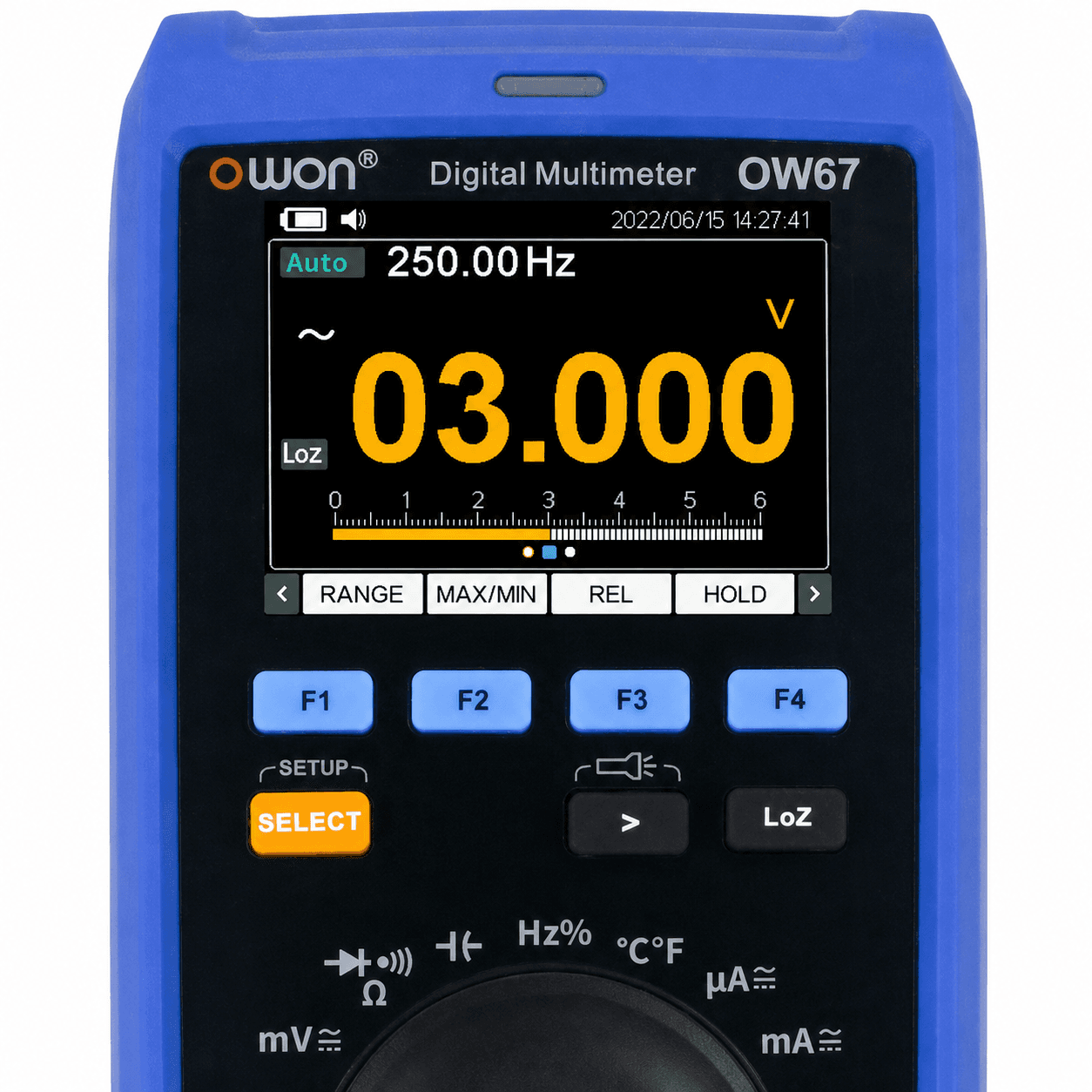 مولتی متر دیجیتال صنعتی اوون مدل OWON OW67 — تصویر ۲