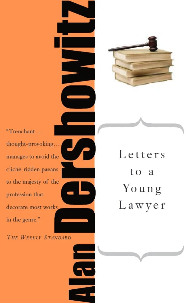کتاب نامه هایی به یک وکیل جوان (Letters to a Young Lawyer) نسخه انگلیسی PDF | آلن درشویتز