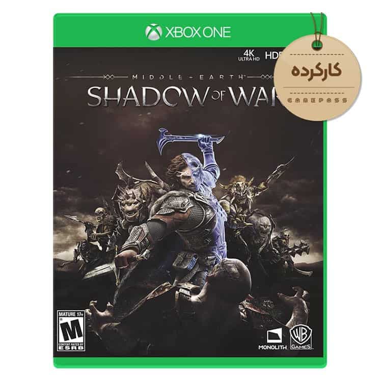 دیسک بازی Middle-Earth: Shadow Of War کارکرده – مخصوص Xbox One