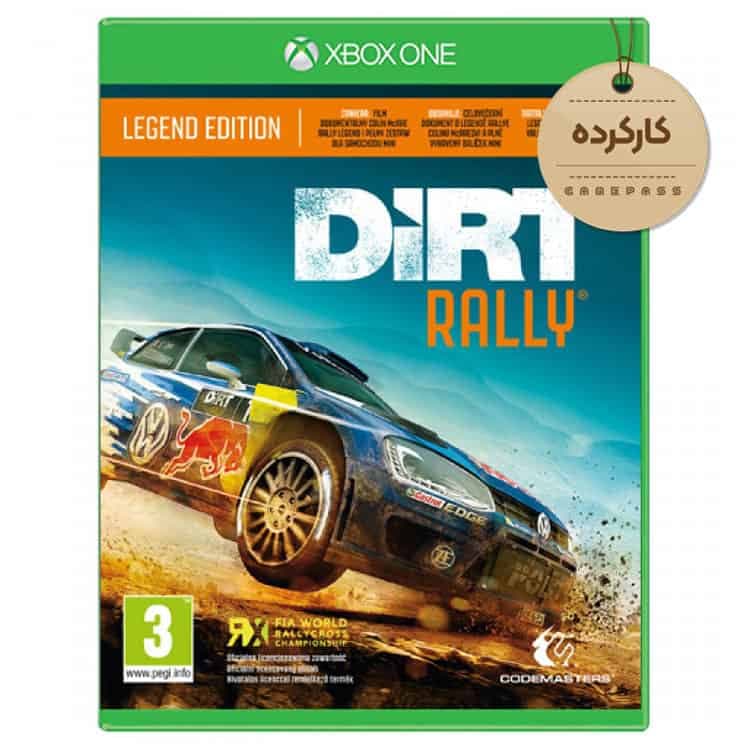دیسک بازی Dirt Rally کارکرده – مخصوص Xbox One