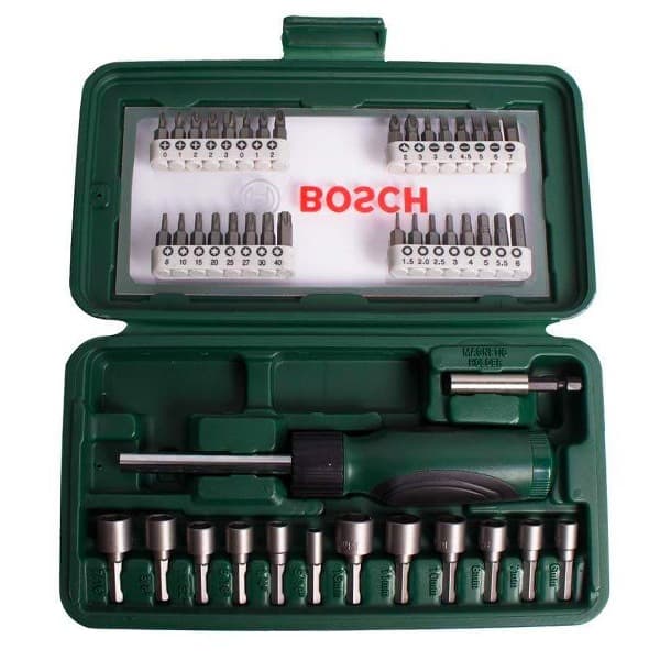 ست 46 عددی سر پیچ گوشتی بوش Bosch X-Line — تصویر ۲