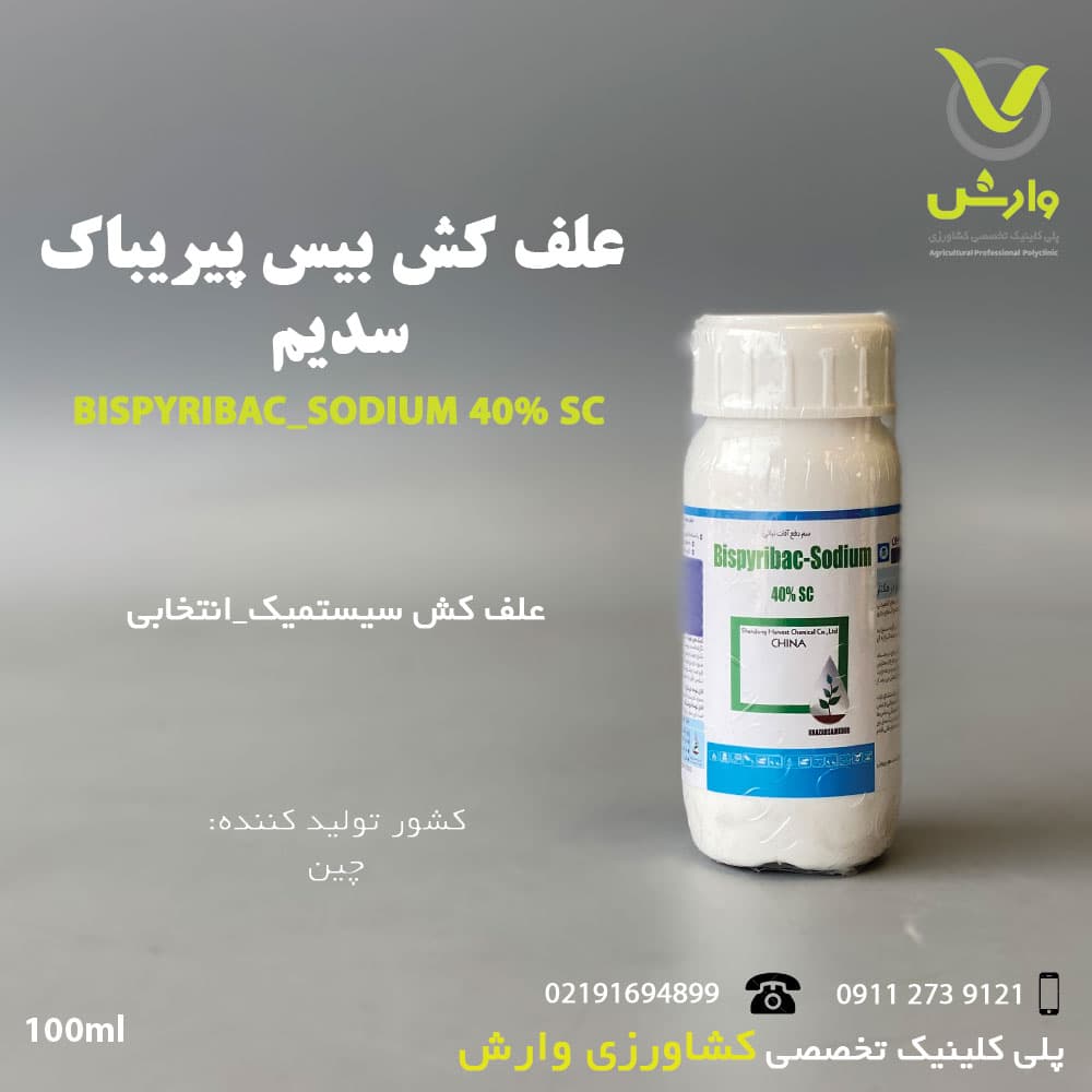 بیس پیریباک سدیم چینی خزر سم کود 100 سی سی