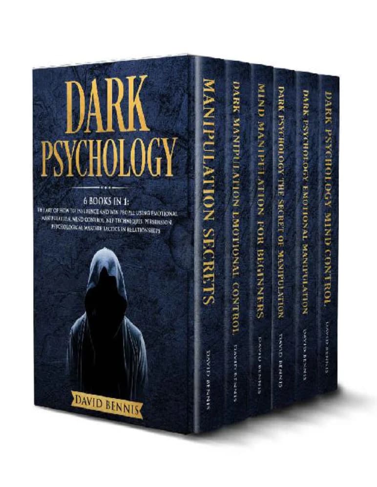 کتاب روانشناسی تاریک: ۶ کتاب در ۱ (Dark Psychology: 6 books in 1) نسخه انگلیسی PDF | دیوید بنیس