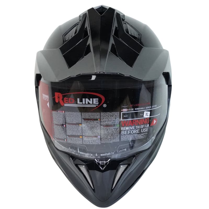 کلاه کاسکت ردلاین مدل اندرویی فک ثابت 760 brq blk — تصویر ۲