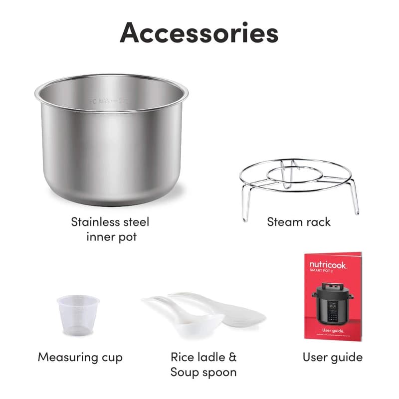 زودپز برقی نوتریکوک ۶ لیتری مدل ۲۰۴ — تصویر ۳