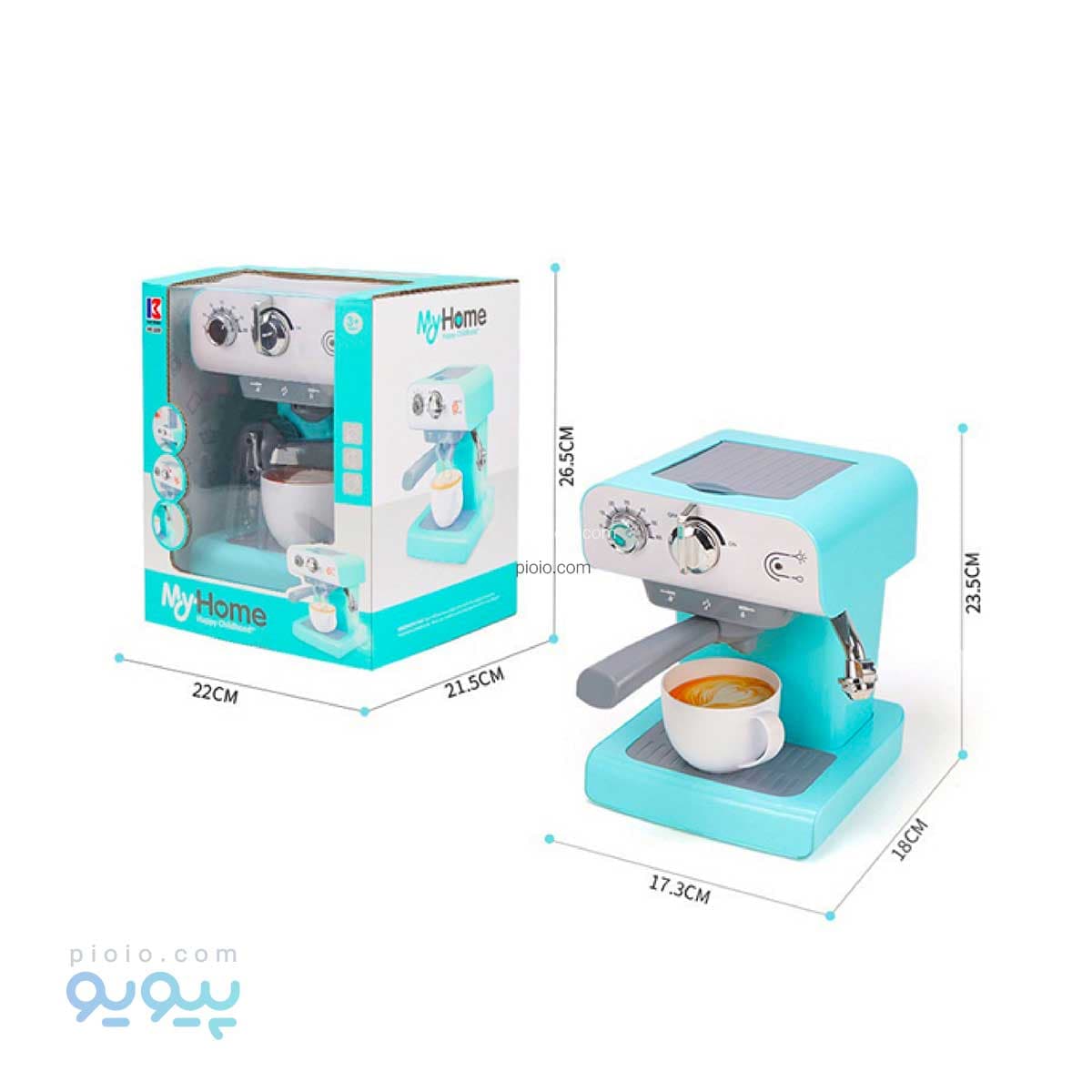 اسباب بازی اسپرسو ساز My home آیتم 3258 عمده و کارتنی — تصویر ۳