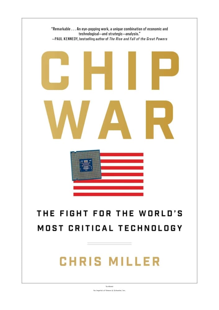 کتاب جنگ تراشه ها (Chip War: The Fight for the World’s Most Critical Technology) نسخه انگلیسی PDF | کریس میلر