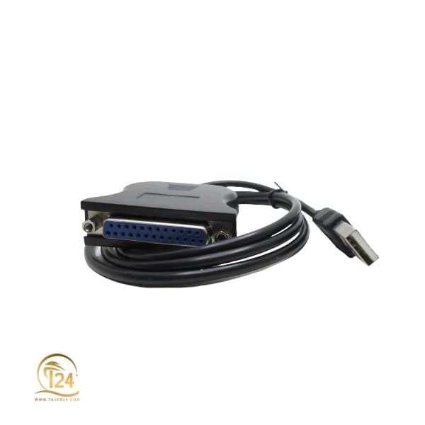 مبدل USB به 25 پین ماده پارالل مدل Wan Teng — تصویر ۲