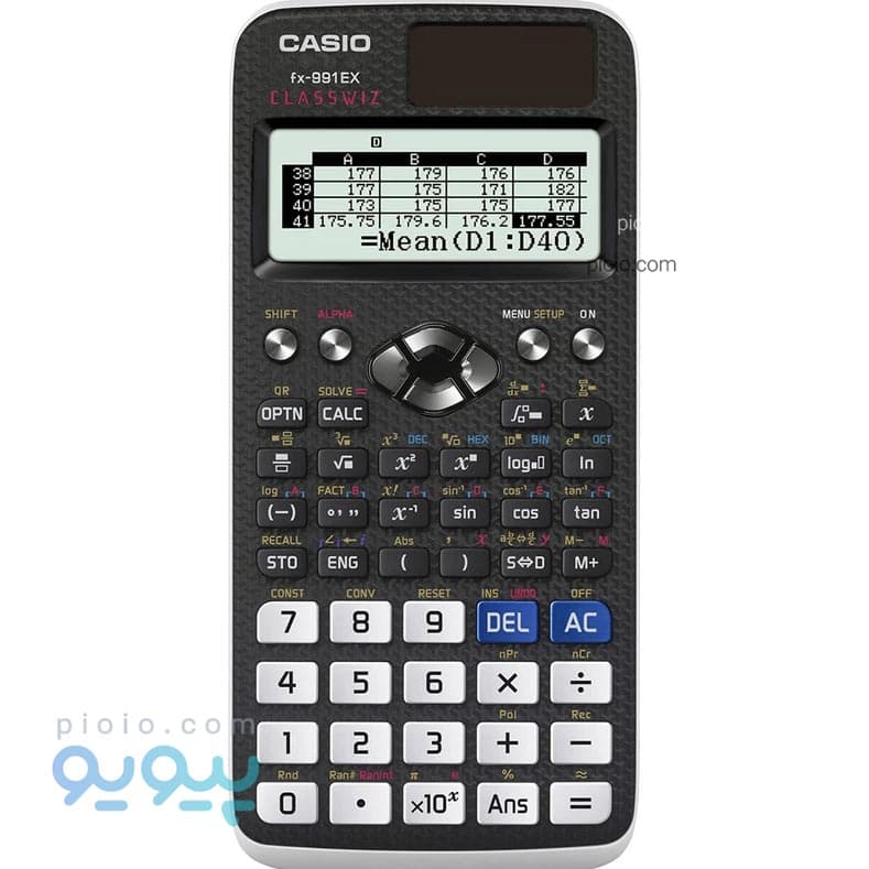 ماشین حساب مهندسی طرح کاسیو casio آیتم fx-991ex