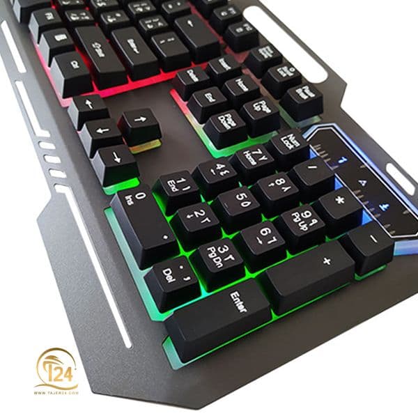 کیبورد گیمینگ JERTECH مدل LIGHTNING K910 — تصویر ۳