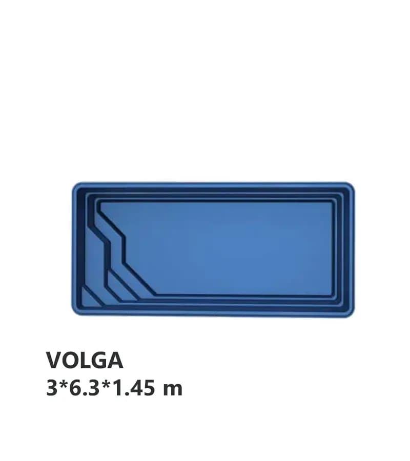 استخر پیش ساخته (Swim Plus) مگاپول مدل ولگا (VOLGA)