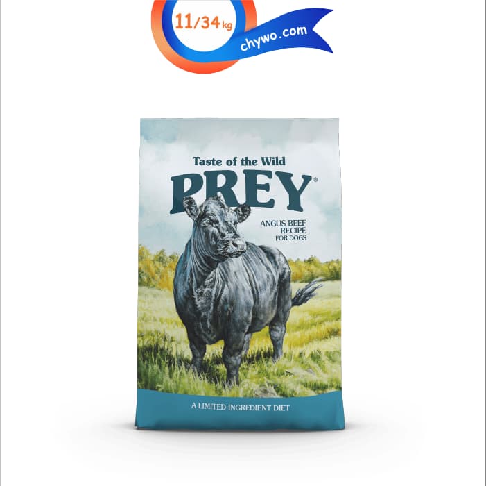 غذا خشک سگ بالغ پری تیست آف د وایلد طعم گوشت گاو وزن 11.34 کیلوگرم Taste of the Wild Prey