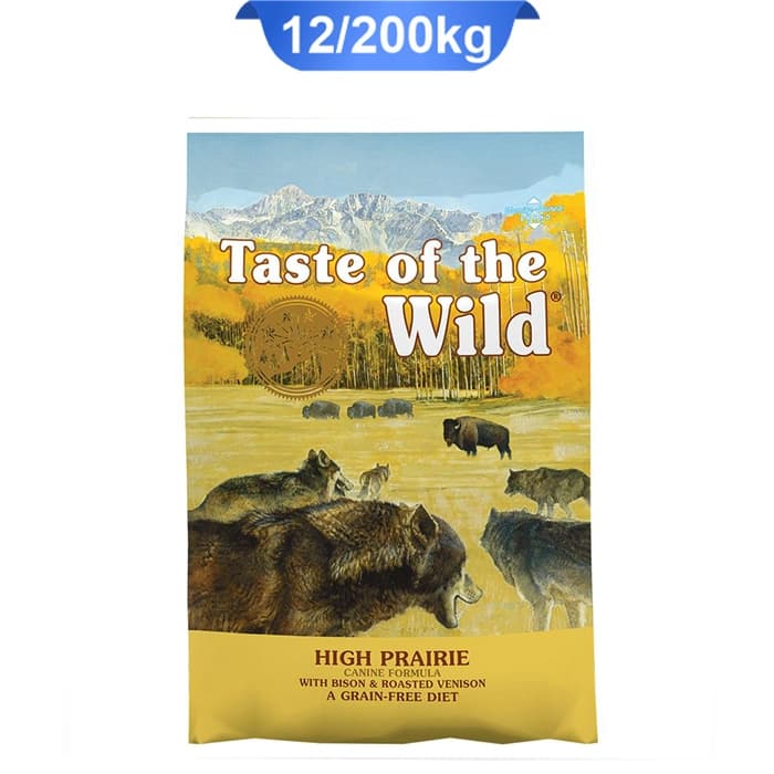 غذا خشک سگ بالغ تیست آف د وایلد طعم گوشت شکار گاومیش و گوزن وزن 12.2 کیلوگرم Taste of the Wild HP