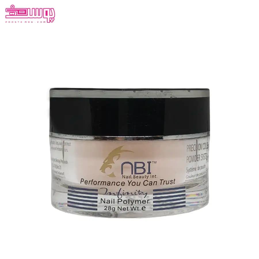 ان بی آی پودر کاشت ناخن 350g پینک
