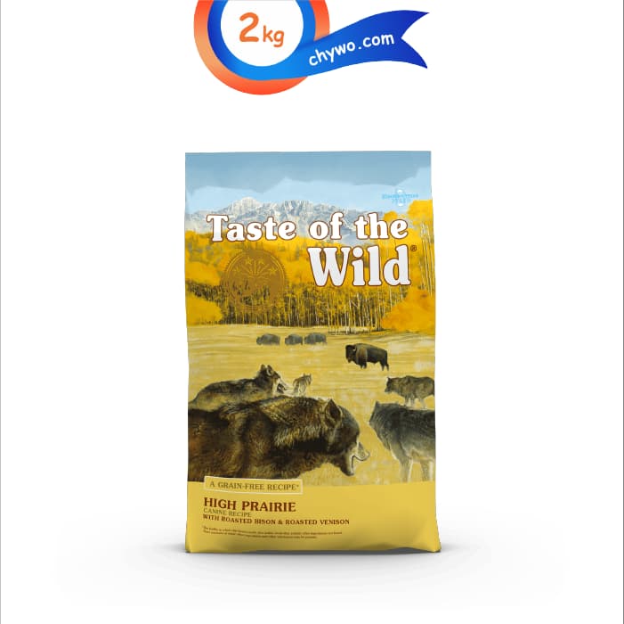 غذا خشک سگ بالغ تیست آف د وایلد طعم گوشت شکار گاومیش و گوزن وزن 2 کیلوگرم Taste of the Wild HP Adult