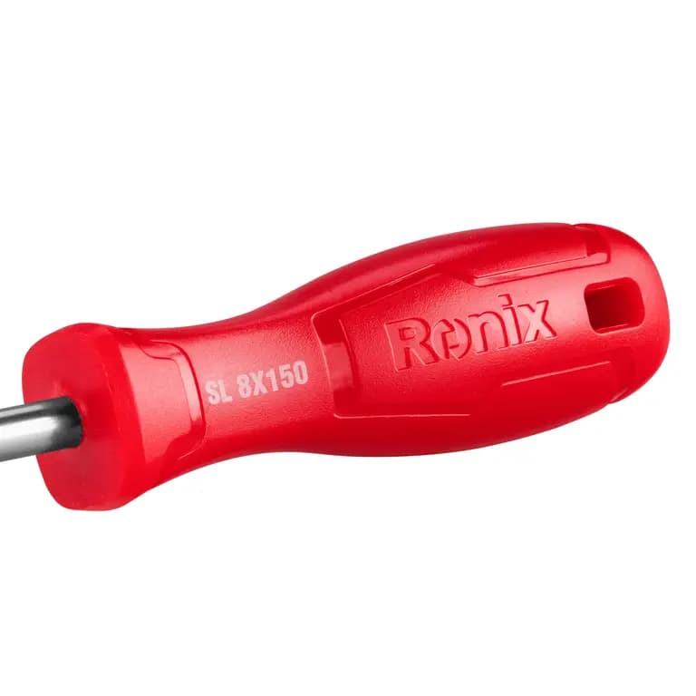 پیچ گوشتی کیفی 7 عددی دسته پلاستیکی تک رنگ RH-2705 رونیکس — تصویر ۷