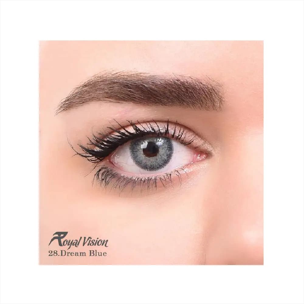 لنز رنگی رویال ویژن Royal Vision Daily Lens 28 Dream Blue