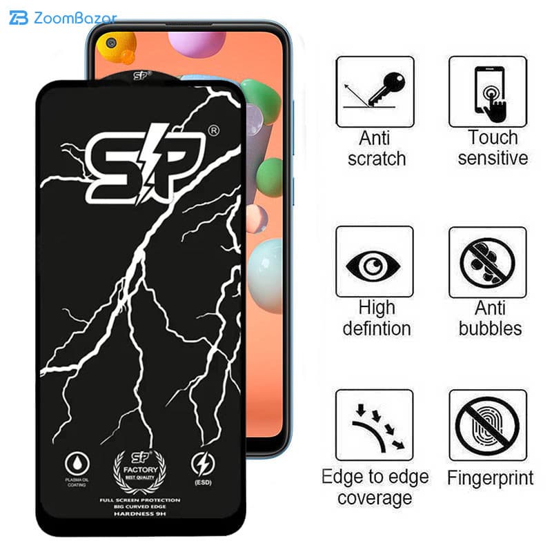 گلس اپیکوی مدل SP Factory مناسب برای گوشی موبایل سامسونگ Galaxy A11/M11 — تصویر ۴