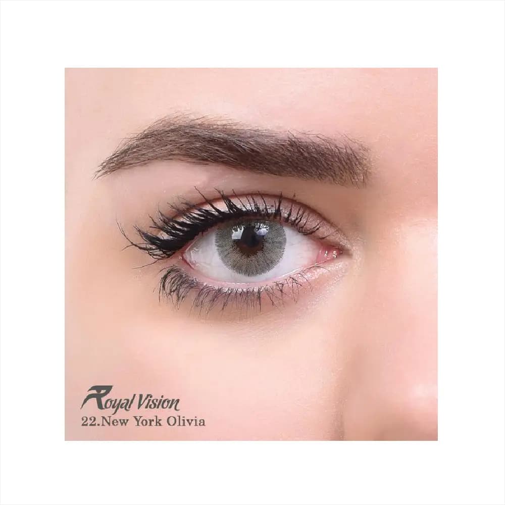 لنز رنگی رویال ویژن Royal Vision Daily Lens 22 New York Olivia