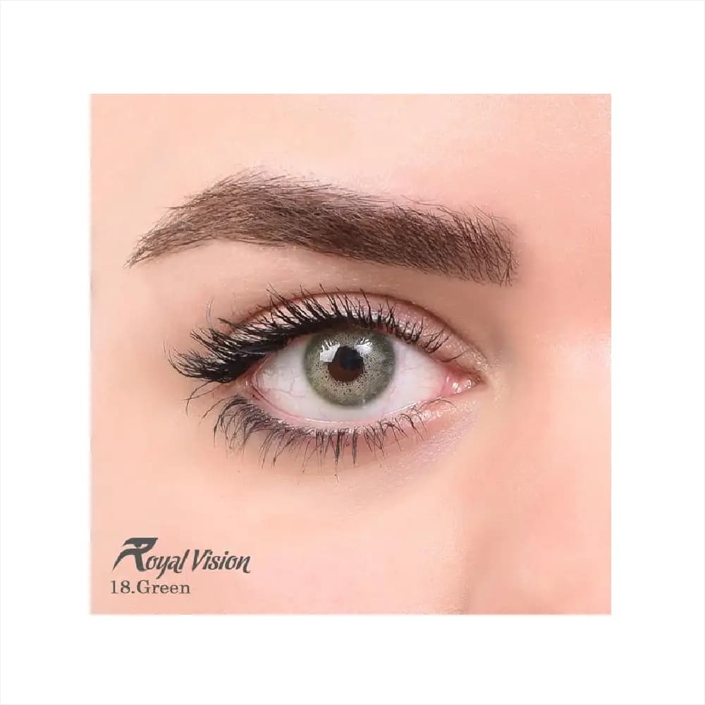 لنز رنگی رویال ویژن Royal Vision Daily Lens 18 Green
