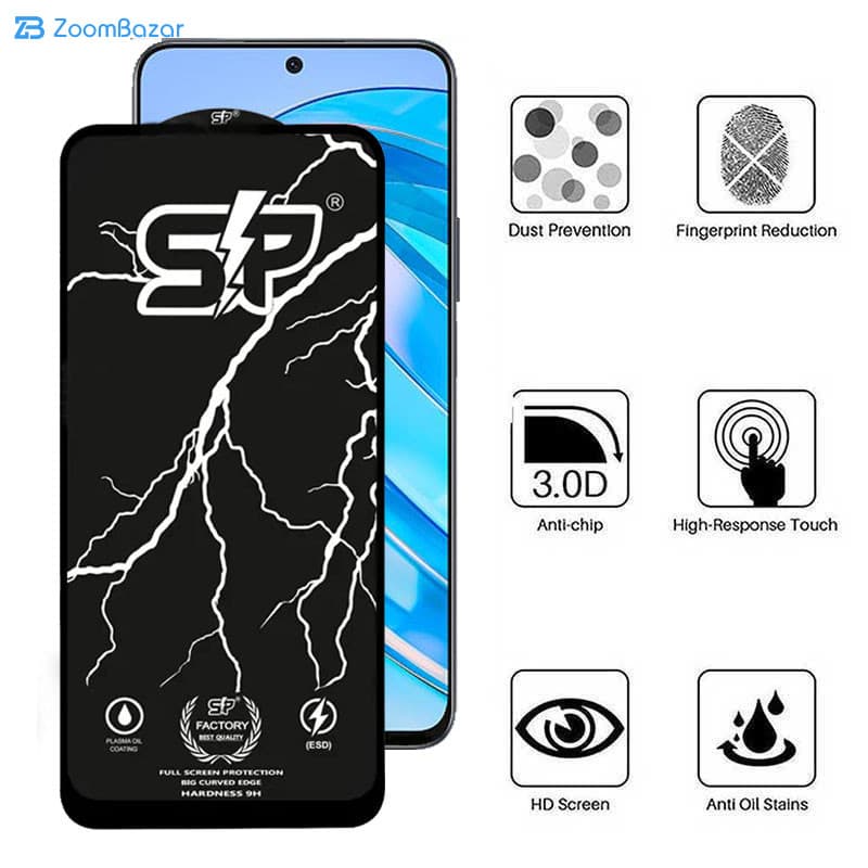 گلس اپیکوی مدل SP Factory مناسب برای گوشی موبایل آنر X8a/ X8b/ X8 4G/ 90 Lite/ 90 GT/ 10X Lite — تصویر ۳