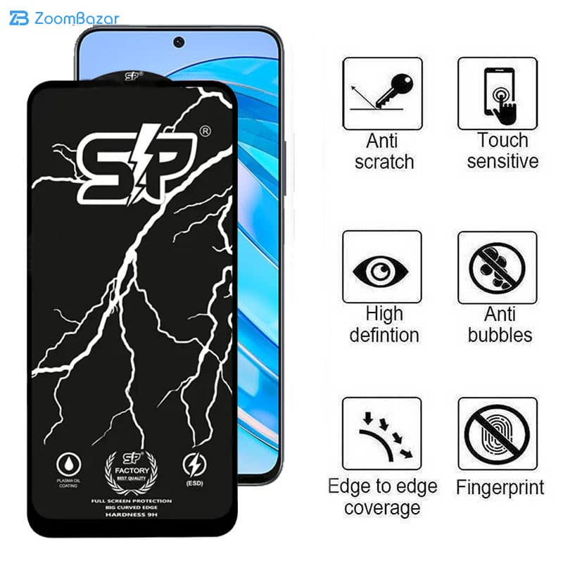 گلس اپیکوی مدل SP Factory مناسب برای گوشی موبایل آنر X8a/ X8b/ X8 4G/ 90 Lite/ 90 GT/ 10X Lite — تصویر ۵