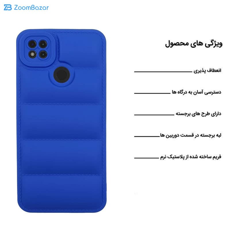 قاب اپیکوی مدل Puffy Puffer مناسب برای گوشی موبایل شیائومی Redmi 9C / 9C NFc/ Redmi 10A — تصویر ۴