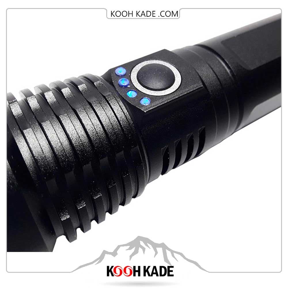 چراغ قوه ULTRA FIRE مدل P50-38000W (‌معیوب ) — تصویر ۲